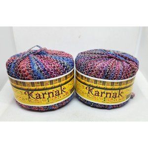 Discover Vibrant Colors of Italian-Made Karnak Cotton Nylon Yarn with 103yds